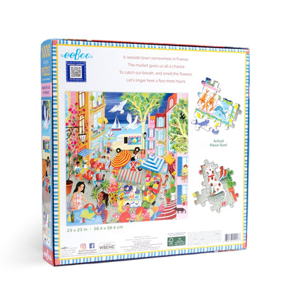 Marketplace in France | 1,000 Piece Jigsaw Puzzle