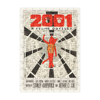 2001 A Feline Odyssey | 99 Piece Mini Jigsaw Puzzle
