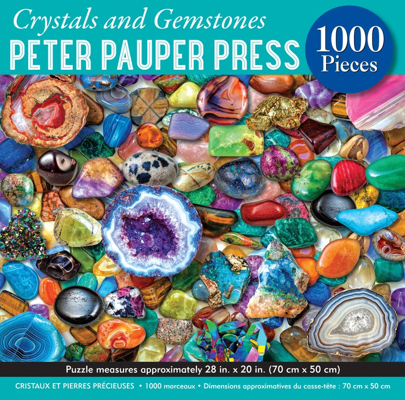 Crystals & Gemstones | 1,000 Piece Jigsaw Puzzle