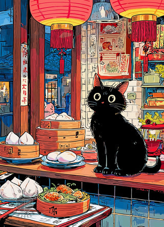 Bao & Whiskers | 1,000 Piece Jigsaw Puzzle