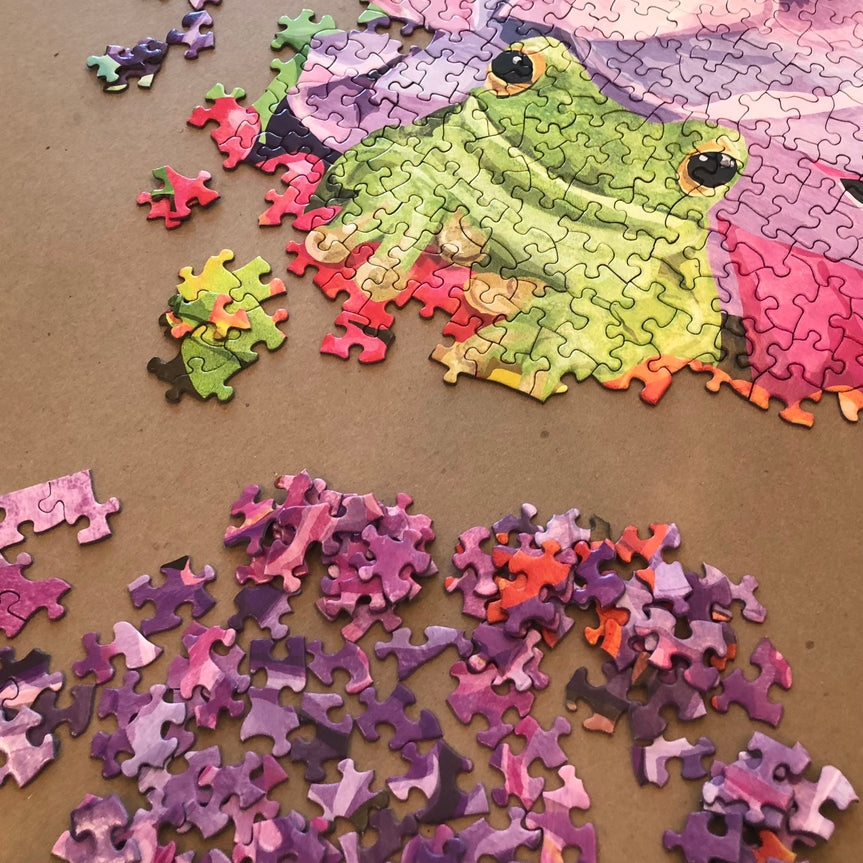 Succulents Frog | 1,000 Piece Jigsaw Puzzle