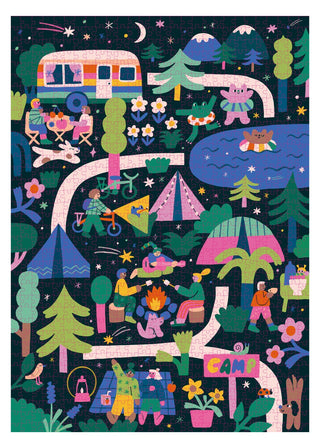 Camp Friendship | 1,000 Piece Jigsaw Puzzle