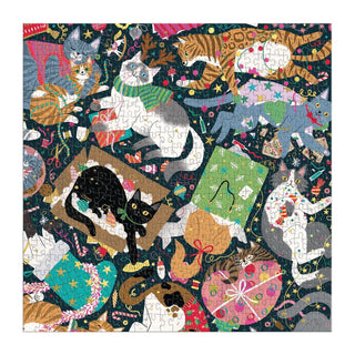 Catmas Chaos | 500 Piece Jigsaw Puzzle