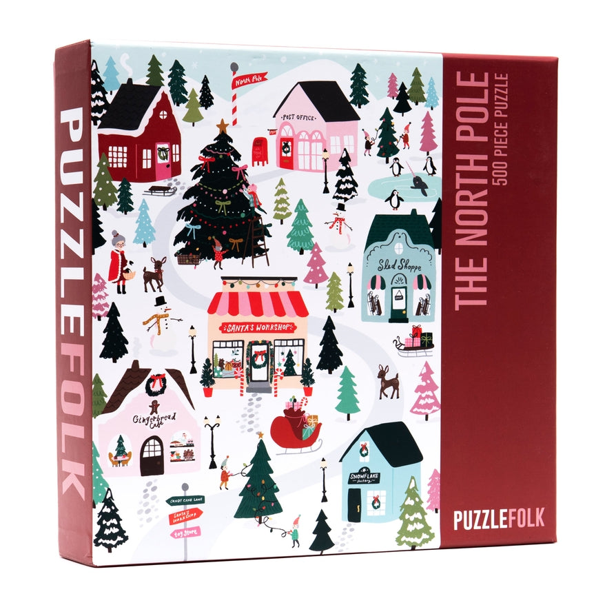 Christmas Collection 4 X 500 Piece Jigsaw Puzzle