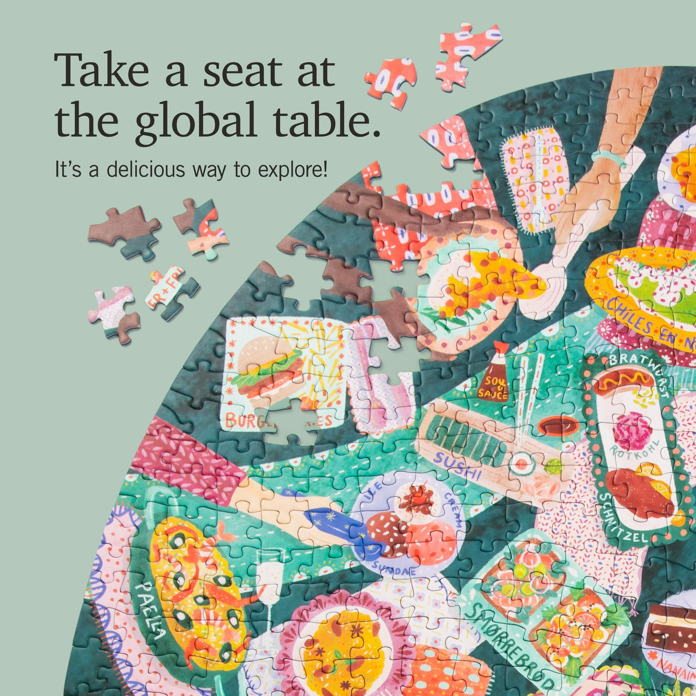Global Table | 750 Piece Jigsaw Puzzle