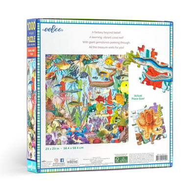 Gems and Fish | 1,000 Piece Jigsaw Puzzle