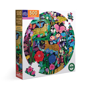 Jaguars & Butterflies | 500 Piece Jigsaw Puzzle