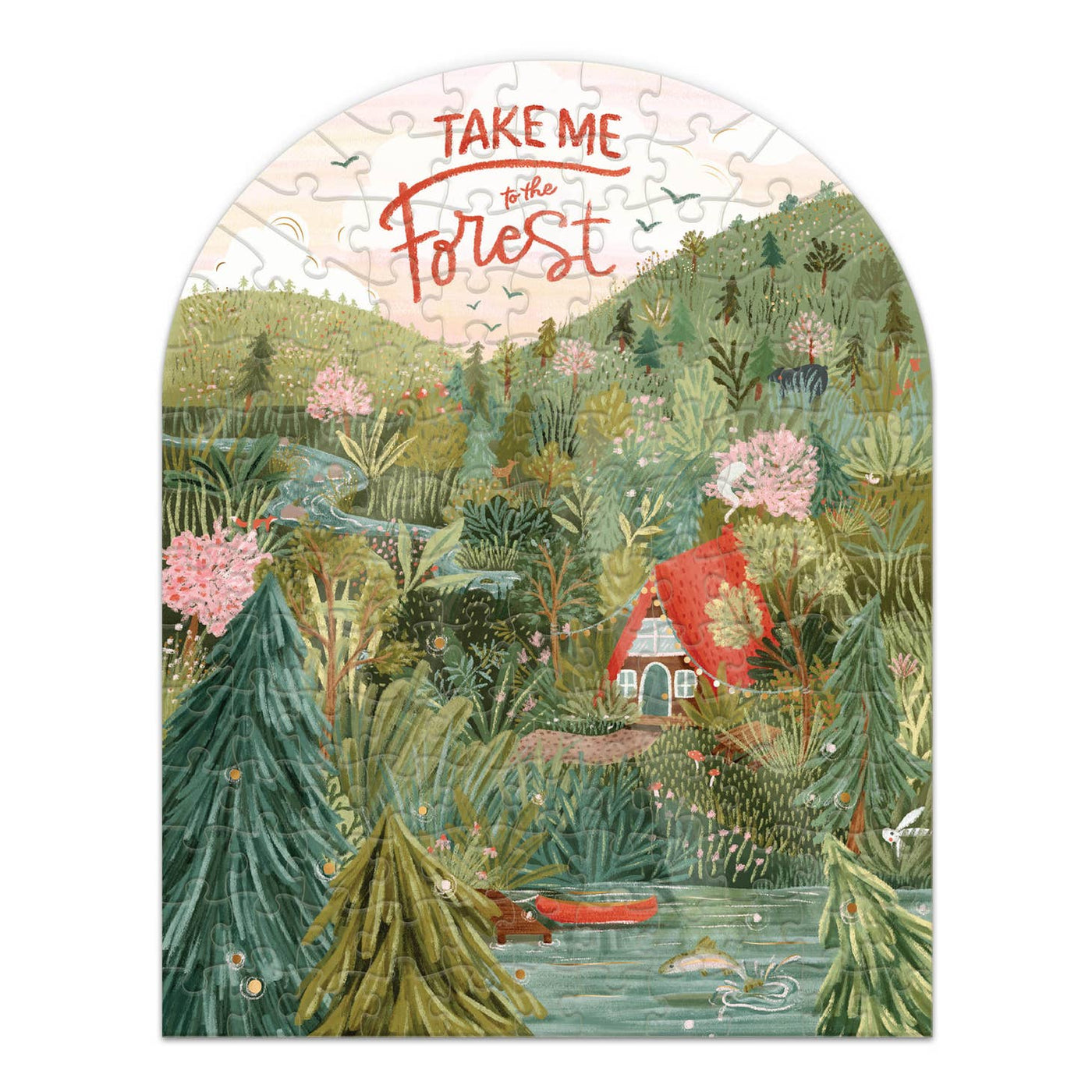 Take Me To the Forest | 140 Piece Jigsaw Puzzle