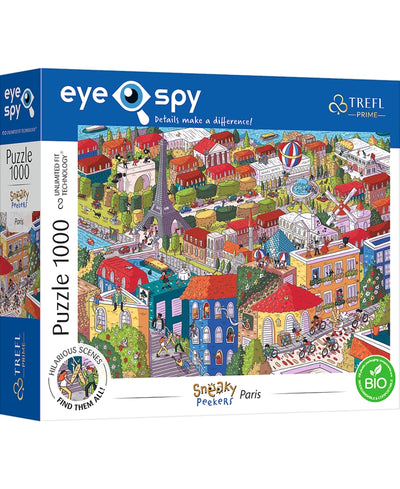 Sneaky Peakers: Paris | 1,000 Piece Jigsaw Puzzle