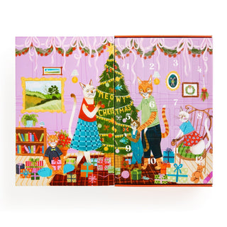 Meowy Christmas 12 Days of Puzzles | 500 Piece Jigsaw Puzzle