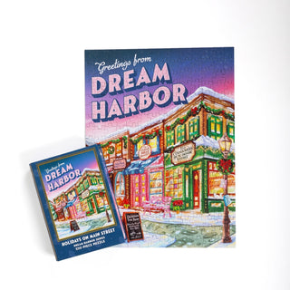Dream Harbor Holidays On Main Street | 250 Piece Jigsaw Puzzle