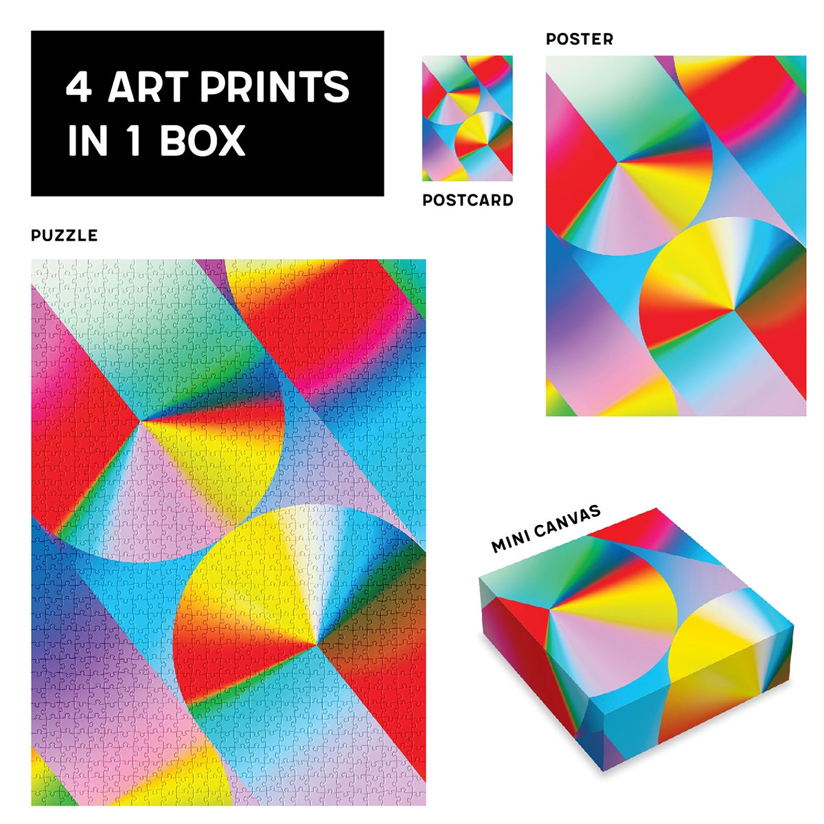 Avant Garde Arcs | 1,000 Piece Jigsaw Puzzle