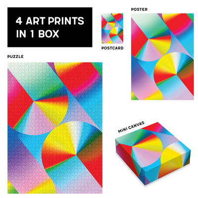 Avant Garde Arcs | 1,000 Piece Jigsaw Puzzle