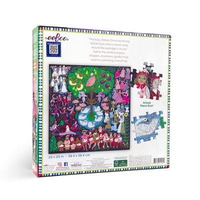 12 Days of Christmas | 1,000 Piece Jigsaw Puzzle