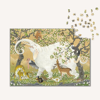 White Elephant and A Menagerie of Beast | 1,000 Piece Jigsaw Puzzle