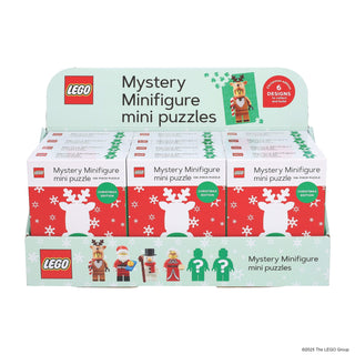 LEGO Mystery Minifigure (Christmas Edition) | 126 Piece Jigsaw Puzzle