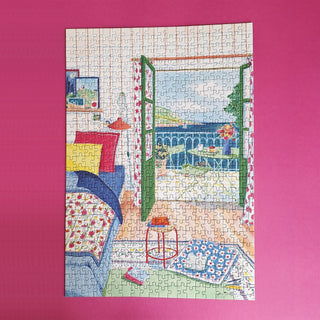 Par La Fenêtre, La Mer | 500 Piece Jigsaw Puzzle