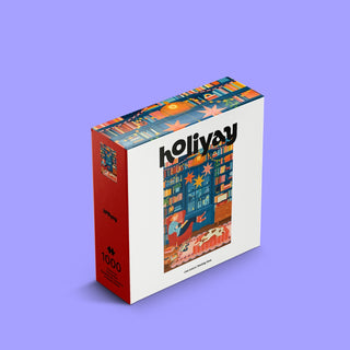 The Coin Lecture | 1,000 Piece Jigsaw Puzzle by Holiyay Puzzles features a cozy library scene with a person reading among bookshelves and stars. This premium matte-finish puzzle is perfect for collectors and puzzle fans alike.
