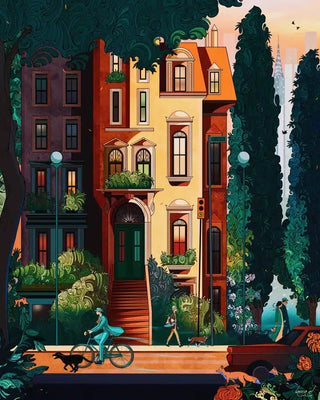 West 78th Street | 500 Piece Jigsaw Puzzle