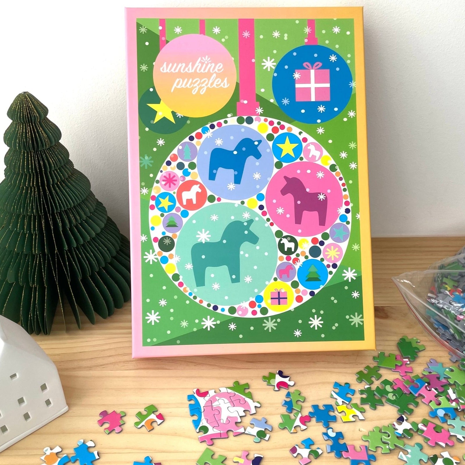 Dala Christmas by Sunshine Puzzles