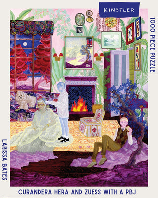 Curandera Hera and Zuess with a PBJ | 1,000 Piece Jigsaw Puzzle