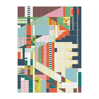 Frank Lloyd Wright Hillside Curtain | 1,500 Piece Jigsaw Puzzle