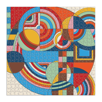 Frank Lloyd Wright Hoffman House Rug | 500 Piece Jigsaw Puzzle