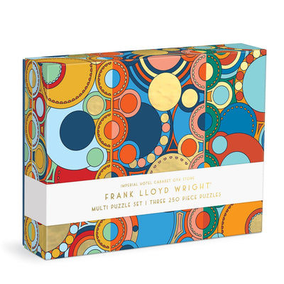 Frank Lloyd Wright Imperial Hotel | Set of 3 250 Piece Jigsaw Puzzle