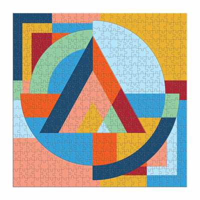 Frank Lloyd Wright Organic Geometry | 500 Piece Jigsaw Puzzle