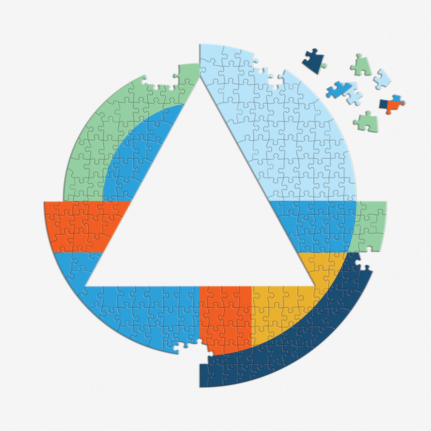 Frank Lloyd Wright Organic Geometry | 500 Piece Jigsaw Puzzle