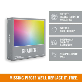 Gradient | DAMAGED BOX | 2,000 Piece Jigsaw Puzzle