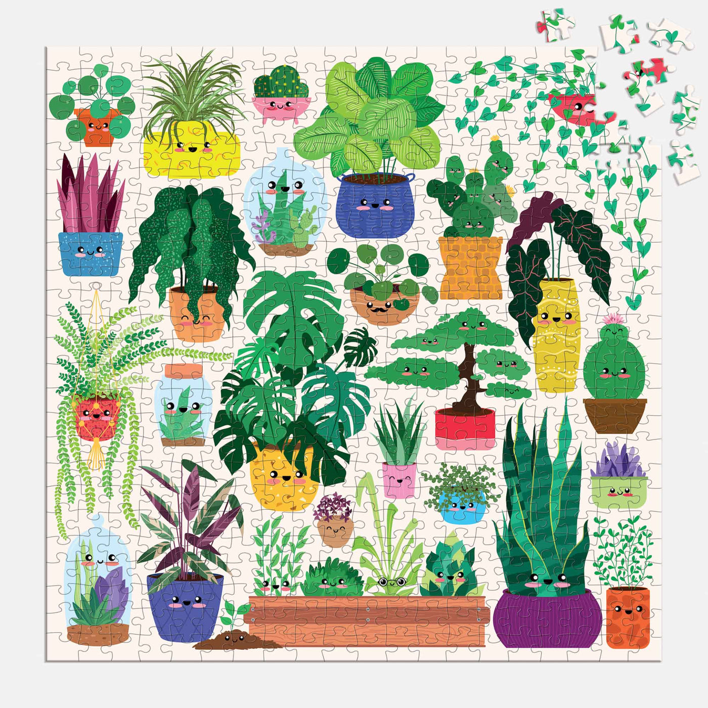 Happy Plants | 500 Piece Jigsaw Puzzle