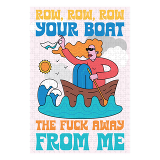 Row Your Boat | DAMAGED BOX | 500 Piece Jigsaw Puzzle