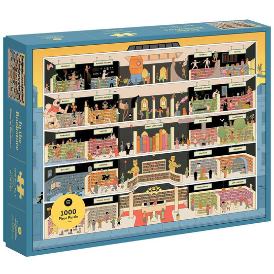 In the Bookstore | 1,000 Piece Jigsaw Puzzle