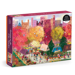 Joy Laforme Autumn at the City Market | 1,000 Piece Jigsaw Puzzle