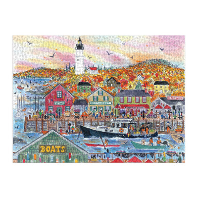 Michael Storrings Autumn By the Sea | 1,000 Piece Jigsaw Puzzle