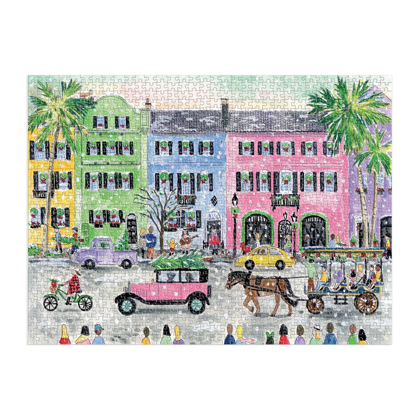Michael Storrings Christmas in Charleston | 1,000 Piece Jigsaw Puzzle