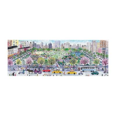 Michael Storrings Cityscape | 1,000 Piece Panoramic Jigsaw Puzzle