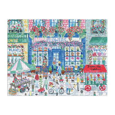 Michael Storrings Market in Bloom | 2,000 Piece Jigsaw Puzzle