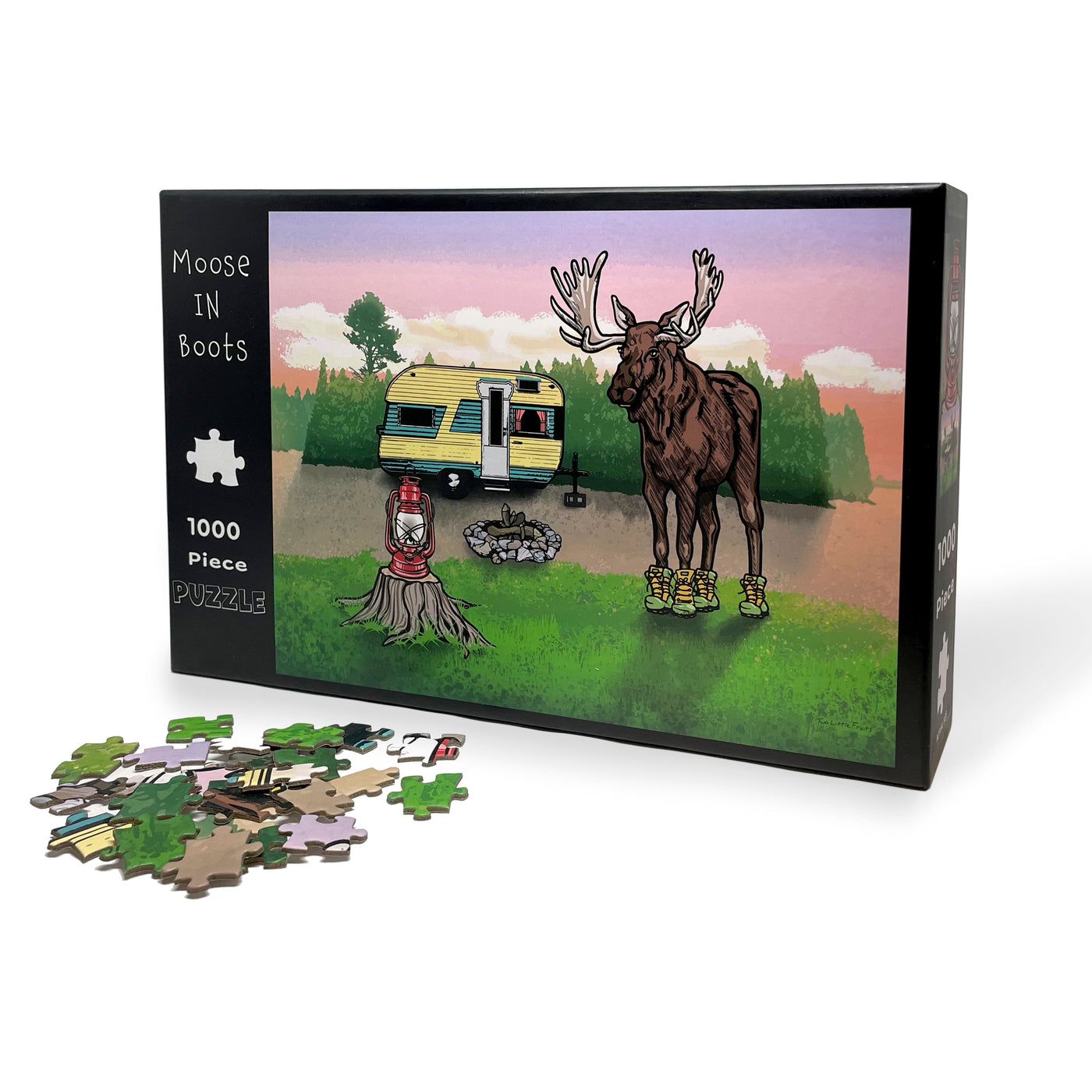 Moose in Boots | 1,000 Piece Jigsaw Puzzle
