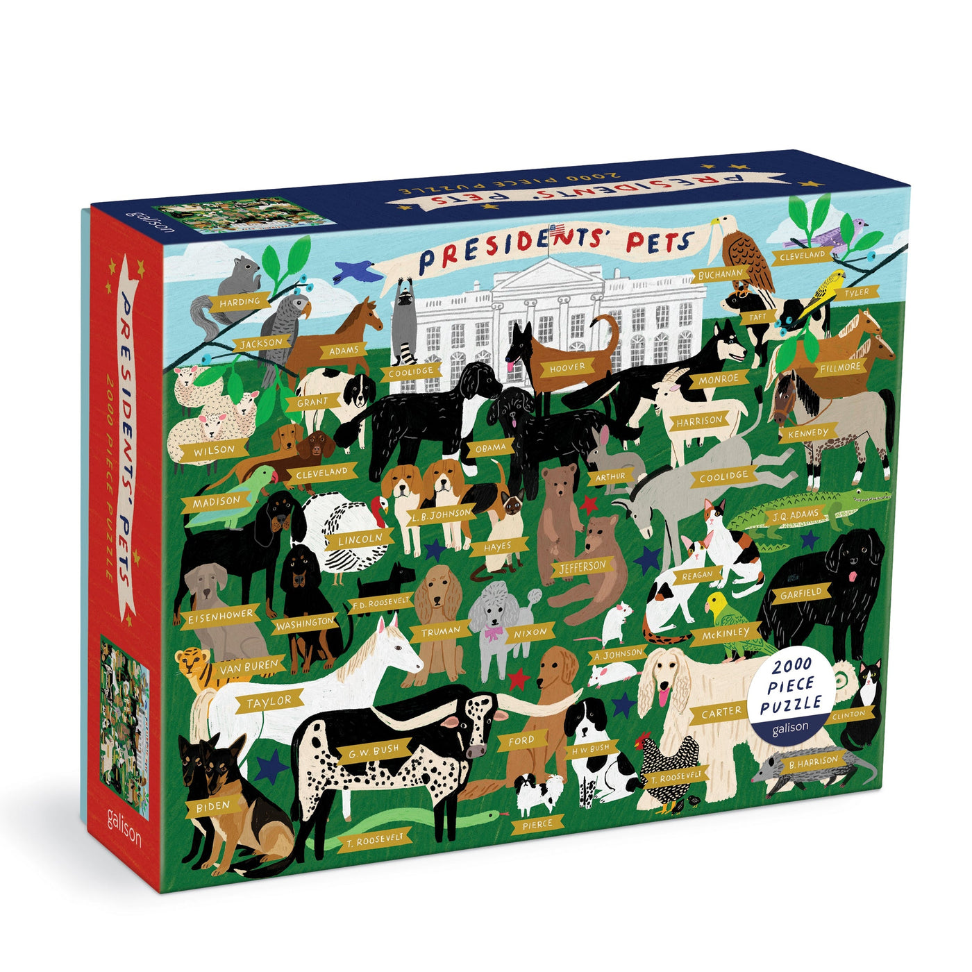 Presidents' Pets | 2,000 Piece Jigsaw Puzzle