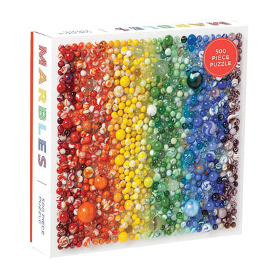 Rainbow Marbles | 500 Piece Jigsaw Puzzle
