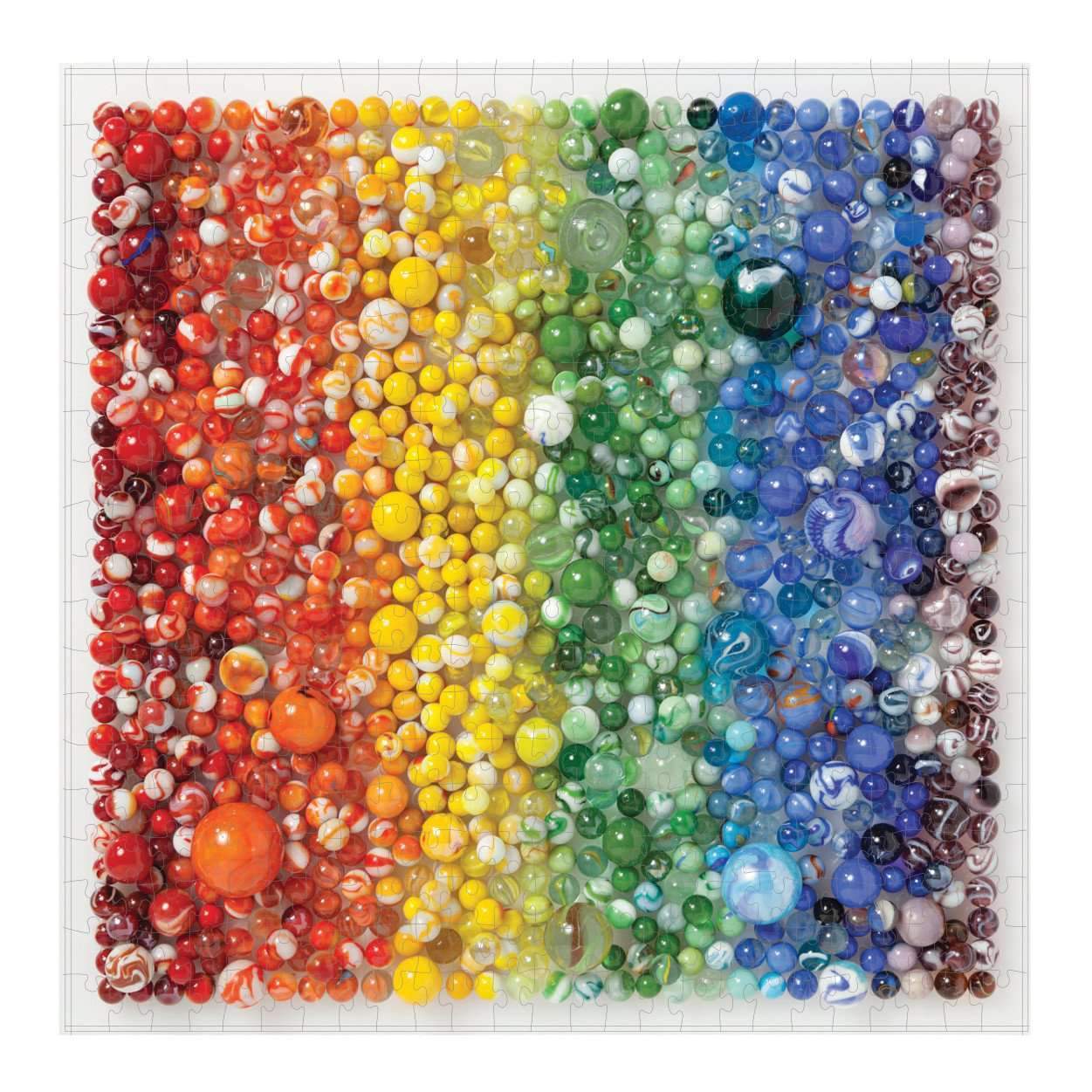 Rainbow Marbles | 500 Piece Jigsaw Puzzle
