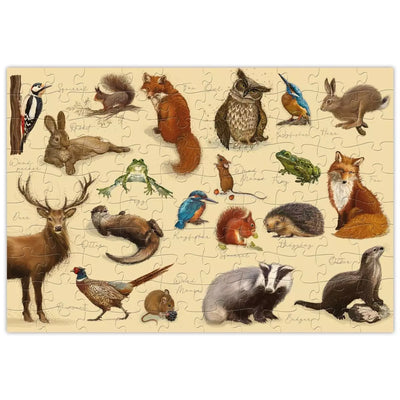 Wildlife | 100 Piece Jigsaw Puzzle