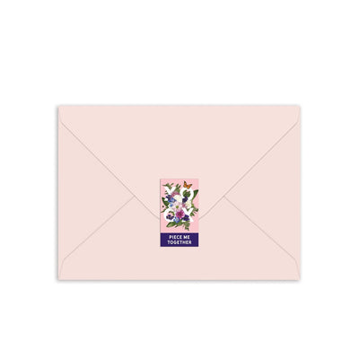 Say It With Flowers XOXO | 60 Piece Greeting Card Jigsaw Puzzle
