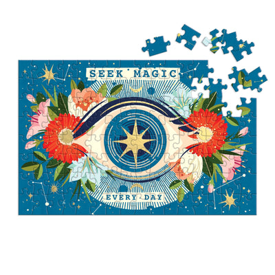 Seek Magic Every Day | 128 Piece Jigsaw Puzzle