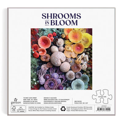 Shrooms in Bloom | 500 Piece Jigsaw Puzzle