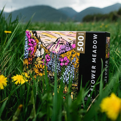 Flower Meadow | 500 Piece Jigsaw Puzzle