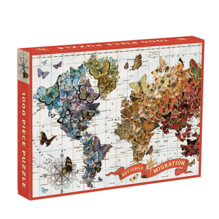 Wendy Gold Butterfly Migration | 1,000 Piece Jigsaw Puzzle