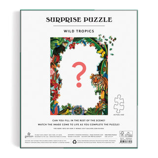 Wild Tropics | 1,000 Piece Surprise Jigsaw Puzzle